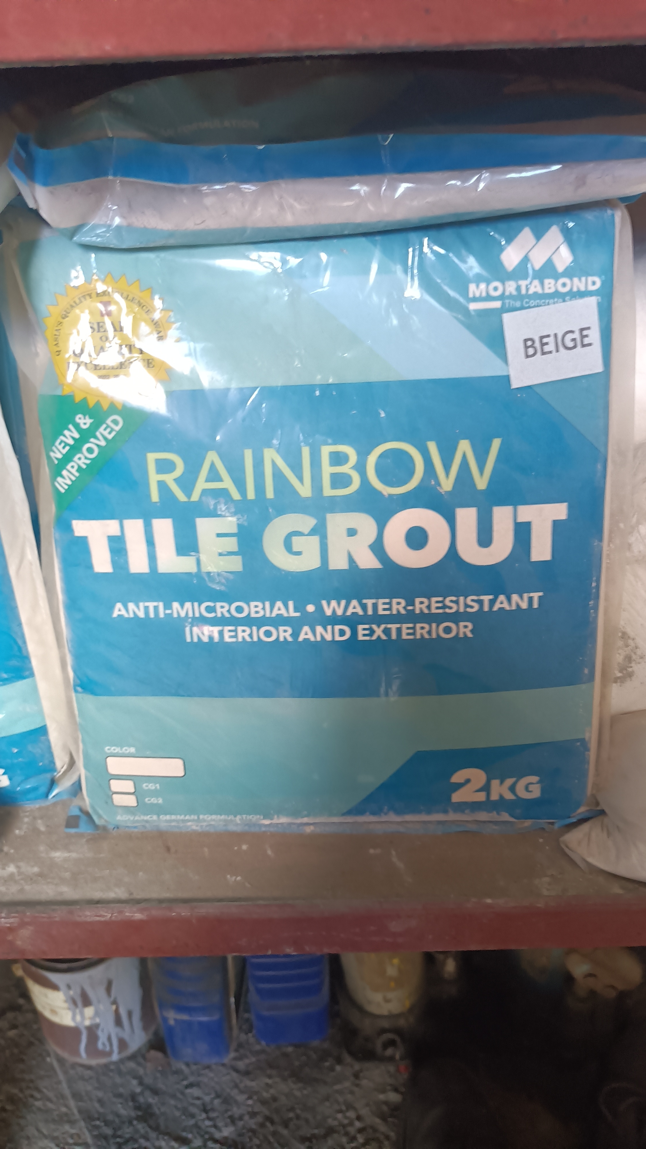 Mortarboard Rainbow Tile Grout 